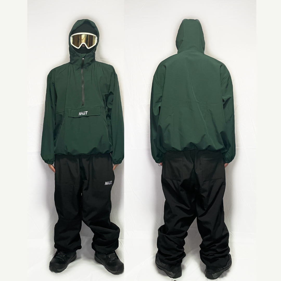 Overloose Baggy Pants Black[2526]